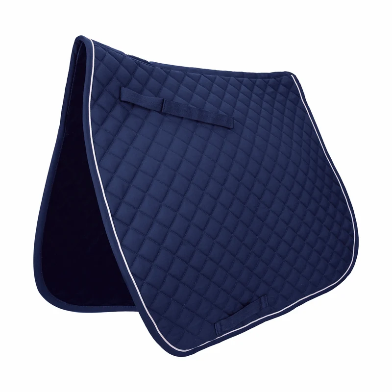 Gatsby Deluxe Dressage Saddle Pad with CoolMax Navy