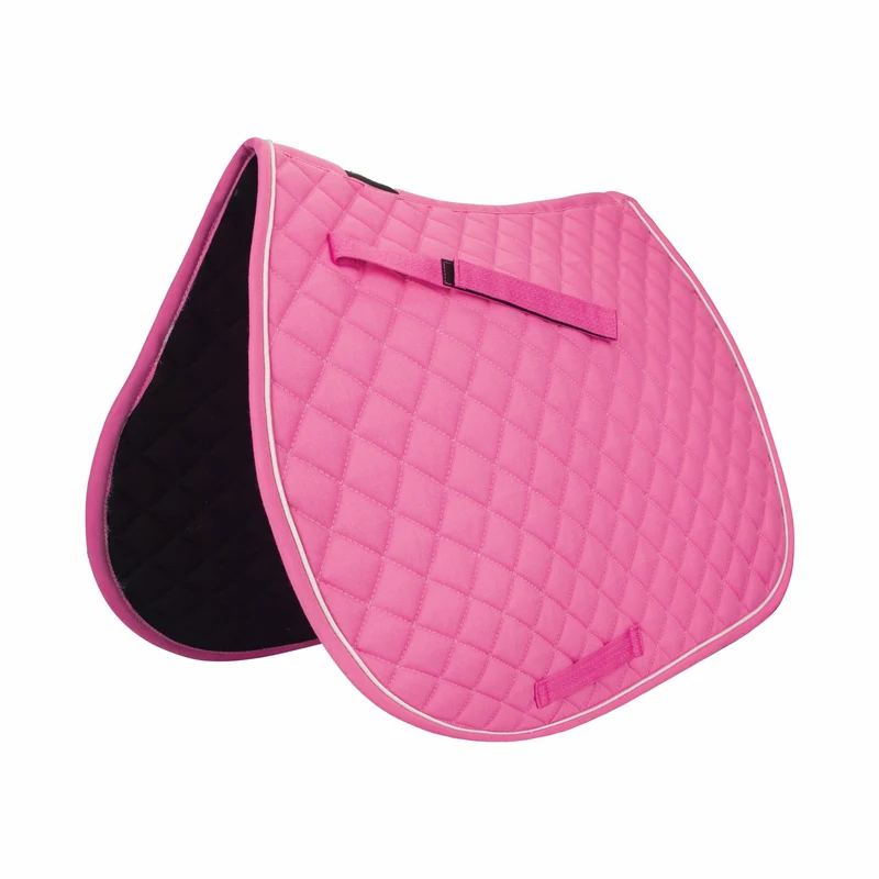 Gatsby Deluxe Pony Saddle Pad with CoolMax Pink
