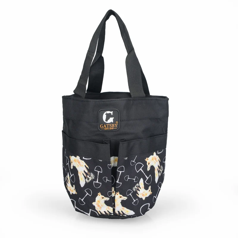Gatsby Print Nylon Stable Tote with Mesh Bottom Spring Fox