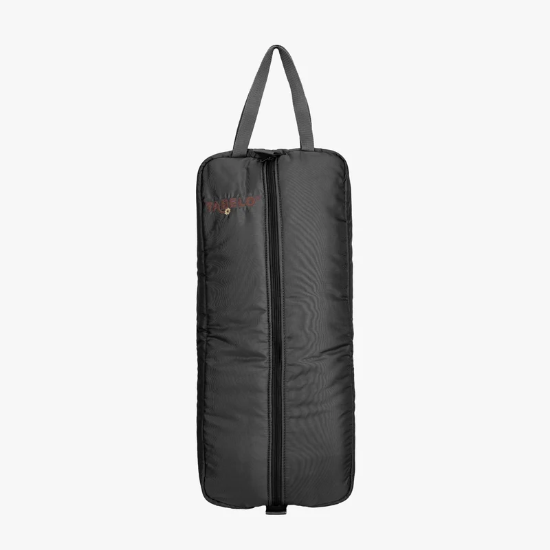 Tabelo Premium Halter / Bridle Bag with Embroidery Black