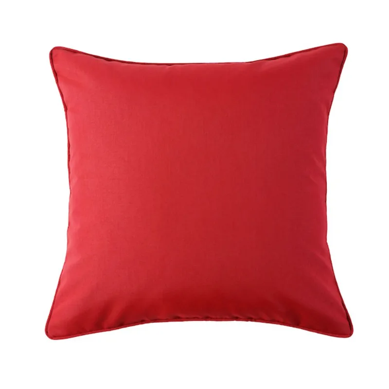 Canopii Sunbrella 20 x 20-in Red Acrylic Fabric Outdoor Decorative Cushion
