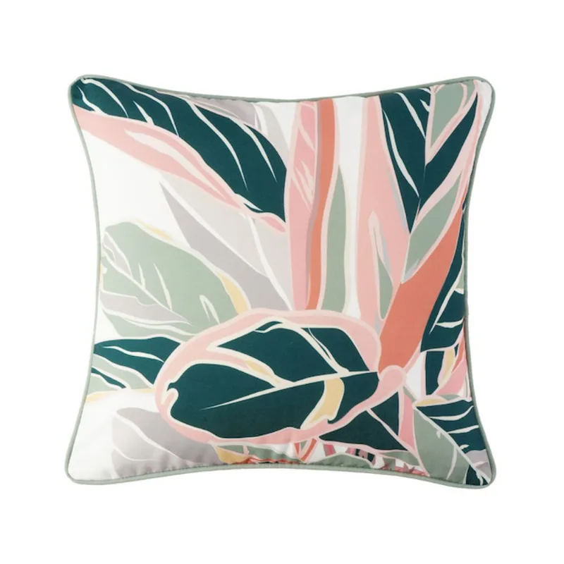 Origin 21 18-in x 18-in Square Outdoor Decorative Botanical Cushion