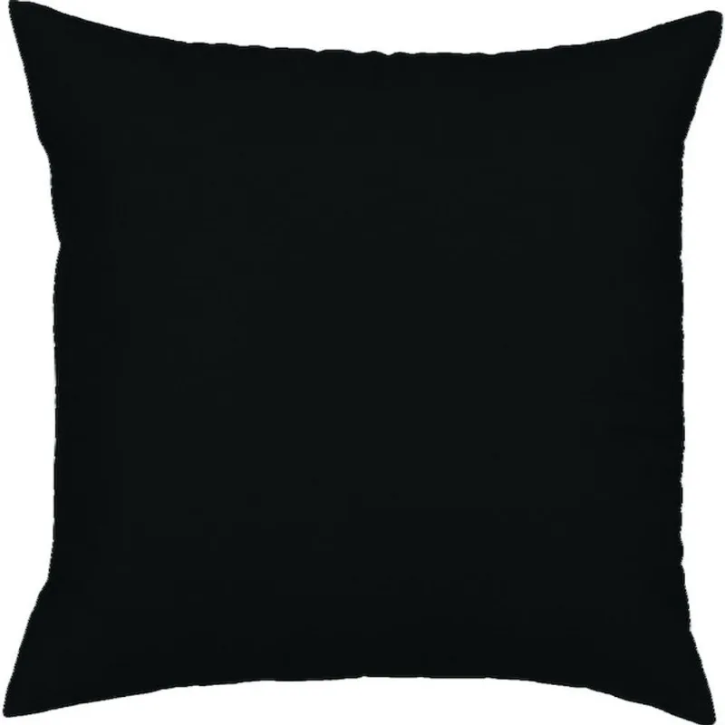 Landon & Co. 16 x 16-in Solid Black Recycled Polyester Reversible Outdoor Cushion