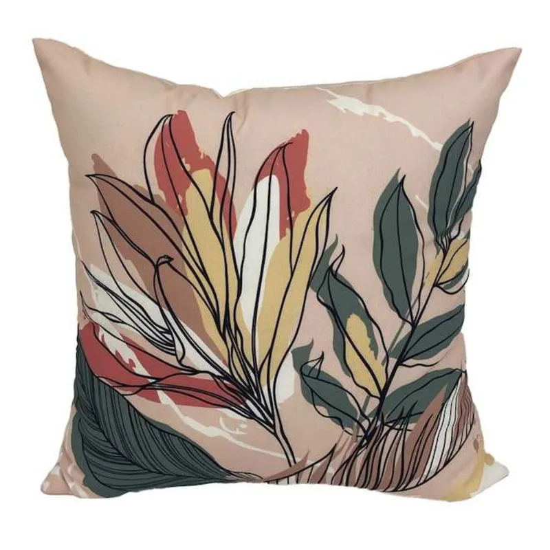 Landon & Co. 16 x 16-in Multicolour Tropical Outdoor Polyester Cushion