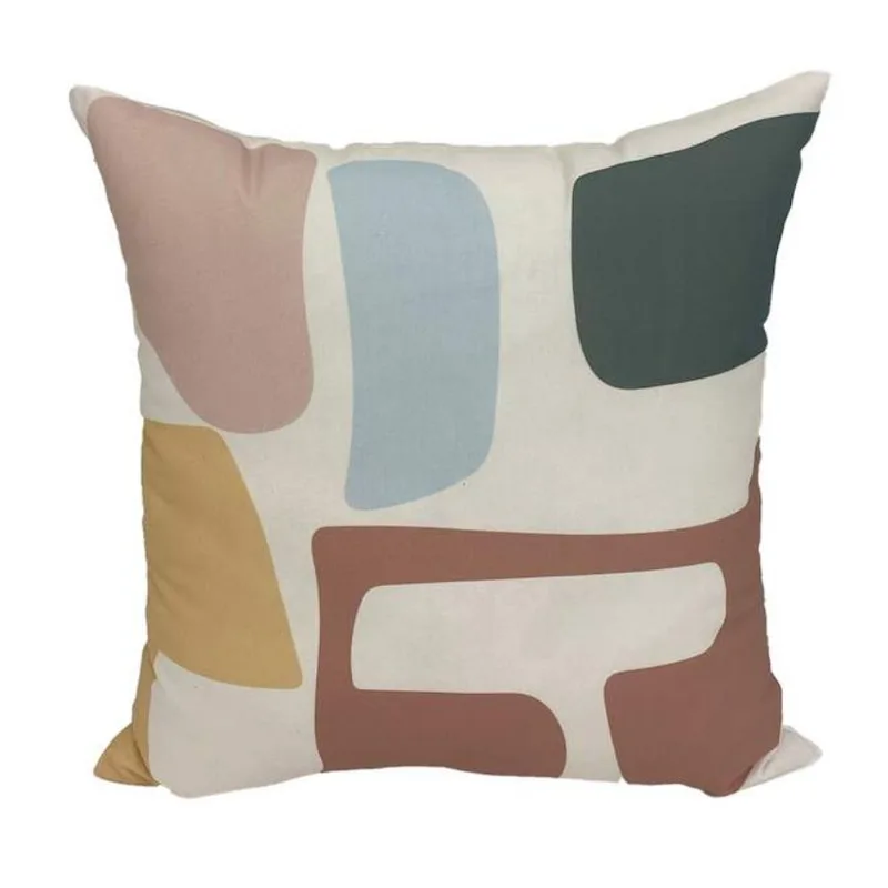 Landon & Co. 16 x 16-in Multicolour Geometric Outdoor Polyester Cushion