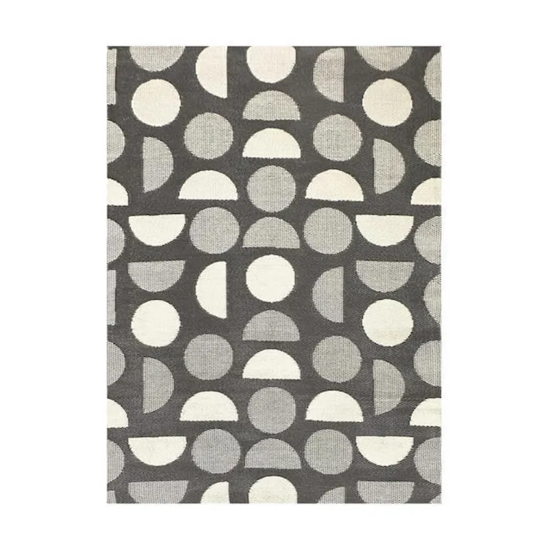 Landon & Co. Multicolour Outdoor Rug in Woven Polypropylene - 5 x 7-in