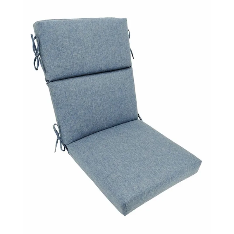Landon & Co. Cushion 21 x 4 x 44-in for Outdoor Chair with High Back - Navy