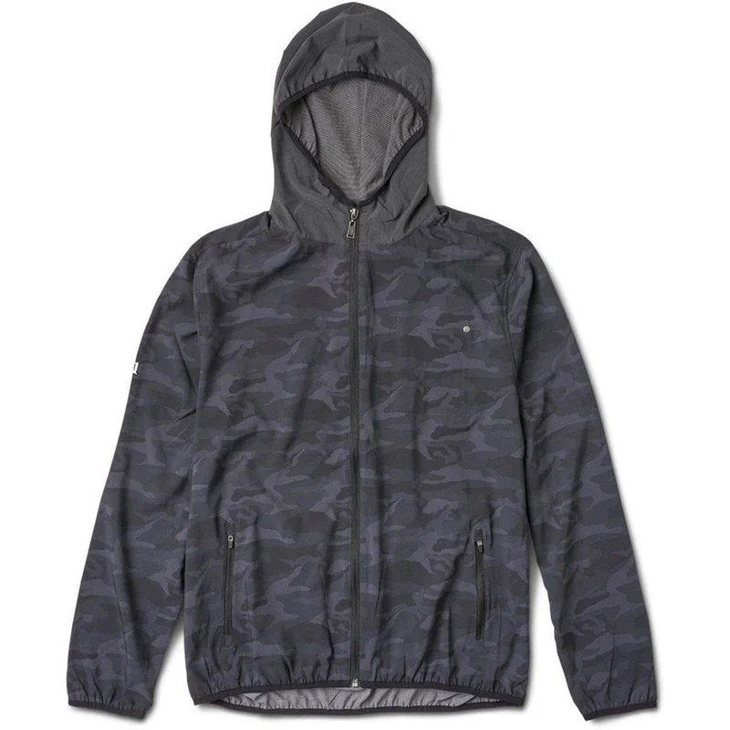 Men's Outdoor Trainer Shell CRS Charcoal Lin. Tex. Rugby Strip / L