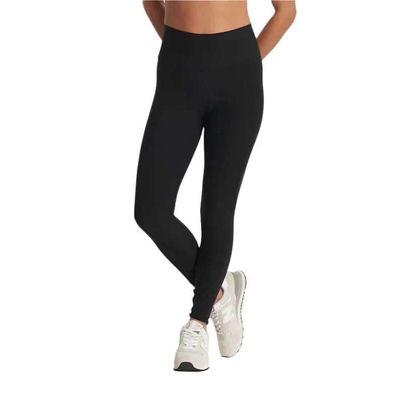 Vuori Women's Clean Elevation Leggings BLACK HEATHER / MED