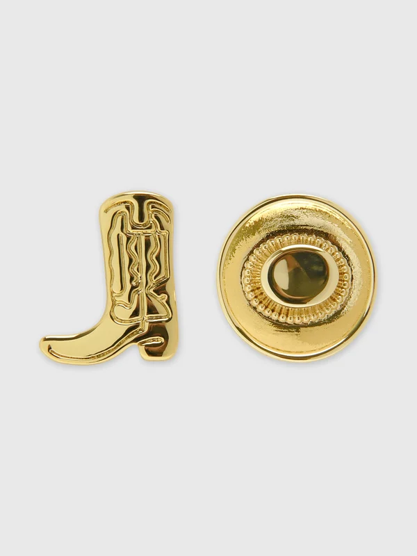 Lele Sadoughi Line Dancing Stud Earrings O/S / GOLD 720