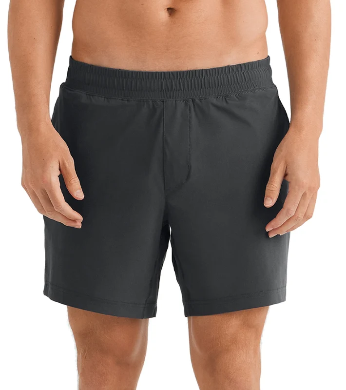 Rhone Men's 7" Versatility Short Lined Asphalt / S