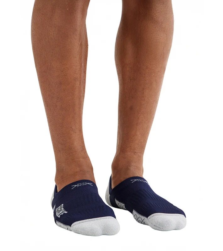 Rhone Essentials No Show Sock Navy/Gray Heather / L