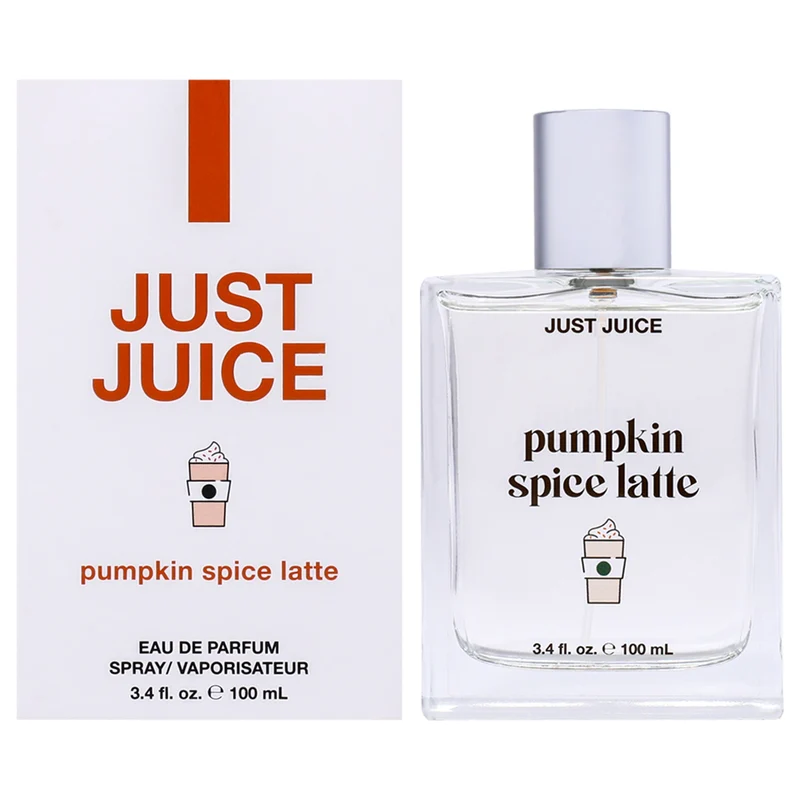 Just Juice Pumpkin Spice Latte by Just Juice for Unisex - 3.4 oz EDP Spray 3.4 oz