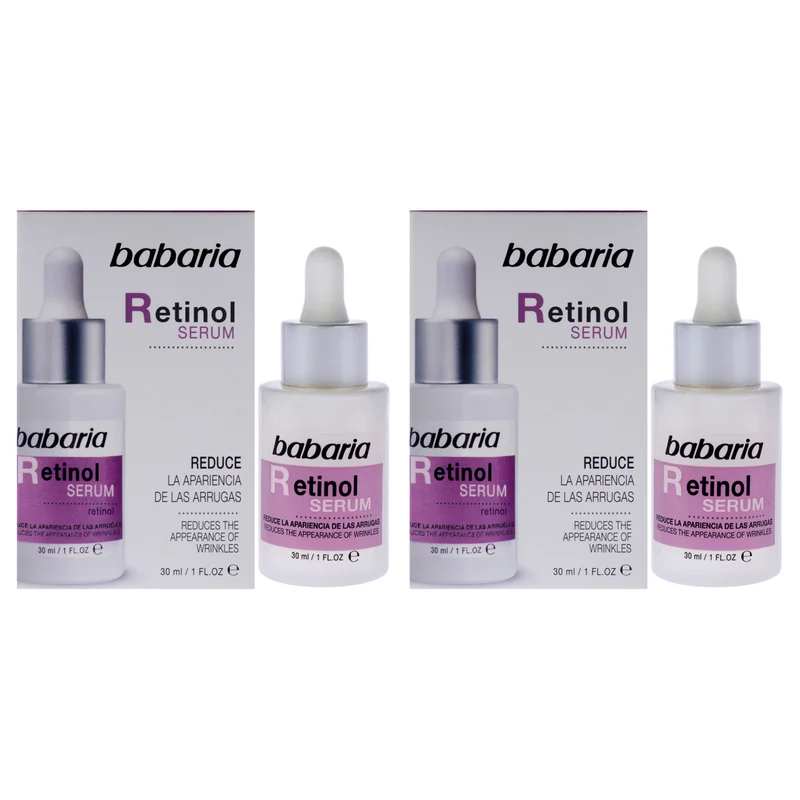 Babaria Retinol Face Serum by Babaria for Women - 1 oz Serum - Pack of 2 1 oz