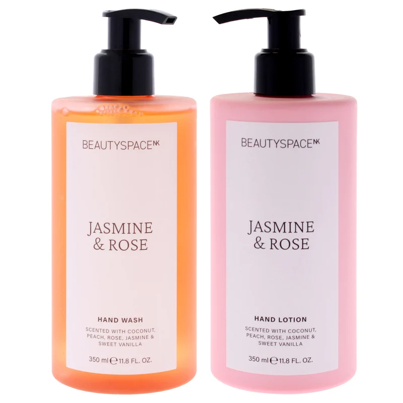 BeautySpace Beauty Space Kit by BeautySpace for Unisex - 2 Pc Kit 11.8oz Hand Lotion 11.8oz Hand Wash 2 Pc Kit