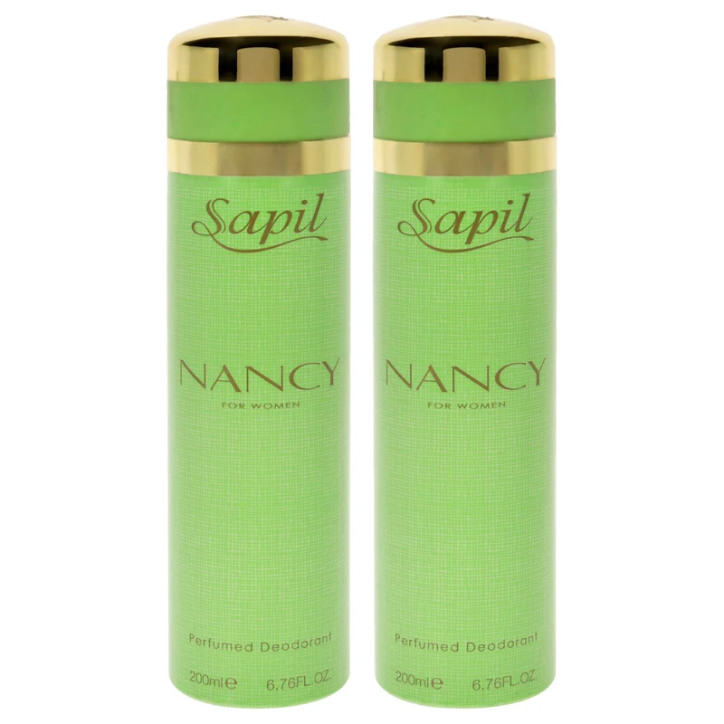 Sapil Nancy Green by Sapil for Women - 6.76 oz Deodorant Spray - Pack of 2 6.76 oz