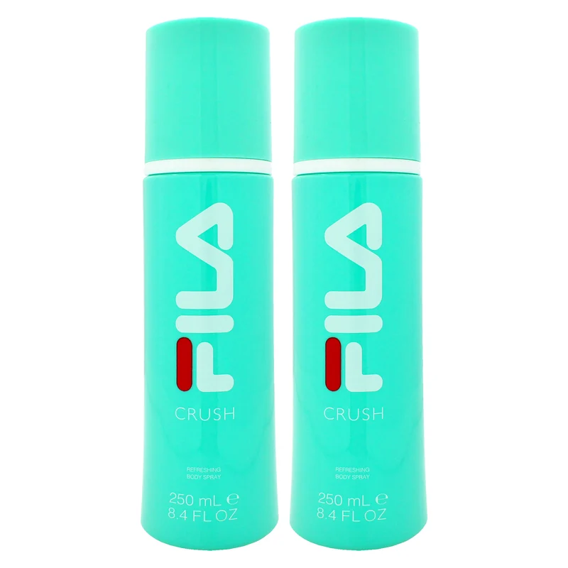 Fila Fila Crush by Fila for Unisex - 8.4 oz Body Spray - Pack of 2 8.4 oz