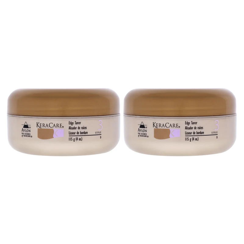 Avlon KeraCare Edge Tamer by Avlon for Unisex - 4 oz Gel - Pack of 2 4 oz