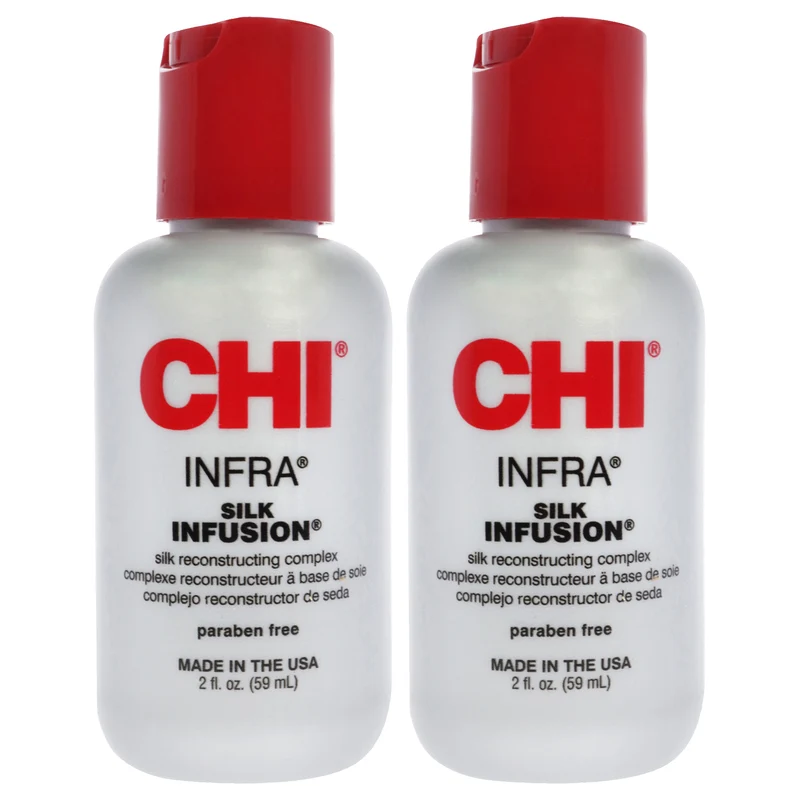 CHI Silk Infusion Reconstructing Complex by CHI for Unisex - 2 oz Treatment - Pack of 2 2 oz