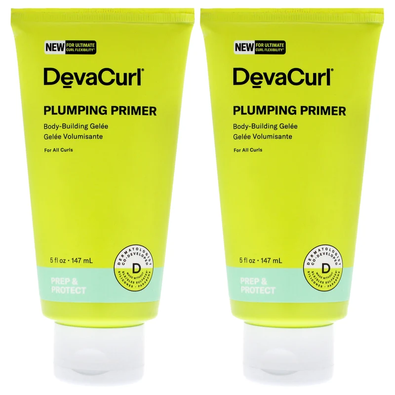 DevaCurl Plumping Primer Gel-NP by DevaCurl for Unisex - 5 oz Gel - Pack of 2 5 oz