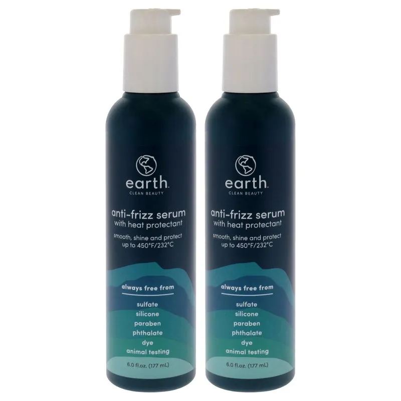 Sérum Antifrizz E Protetor Térmico Earth 180 Ml, Pacote Com 2 Unidades