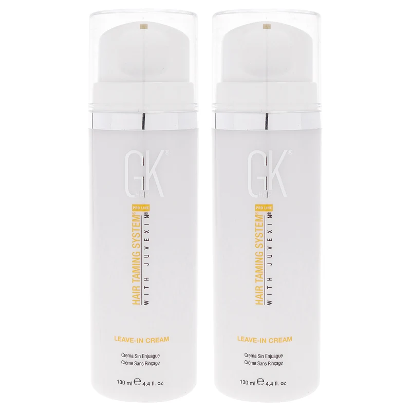 Global Keratin Hair Taming System Leave-In Conditioning Cream by Global Keratin for Unisex - 4.4 oz Cream - Pack of 2 4.4 oz