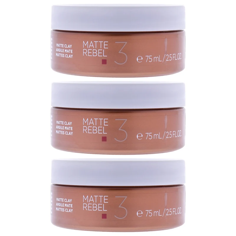 Goldwell Stylesign Creative Texture Matte Clay by Goldwell for Unisex - 2.5 oz Clay - Pack of 3 2.5 oz