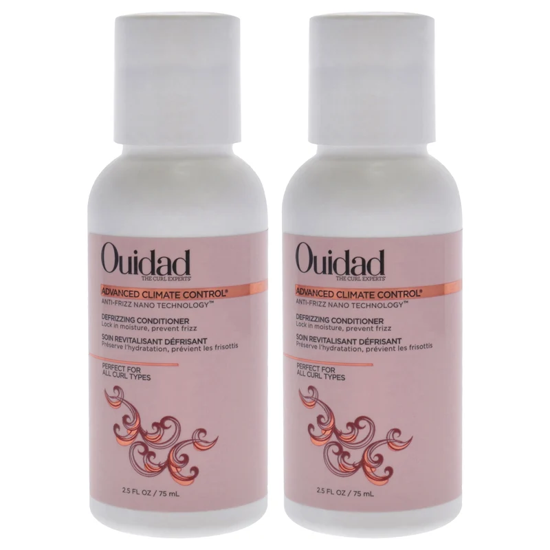 Ouidad Advanced Climate Control Defrizzing Conditioner by Ouidad for Unisex - 2.5 oz Conditioner - Pack of 2 2.5 oz