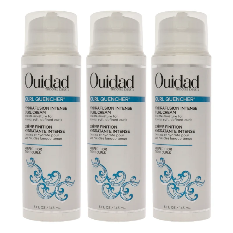 Ouidad Curl Quencher Hydrafusion Intense Curl Cream by Ouidad for Unisex - 5 oz Cream - Pack of 3 5 oz