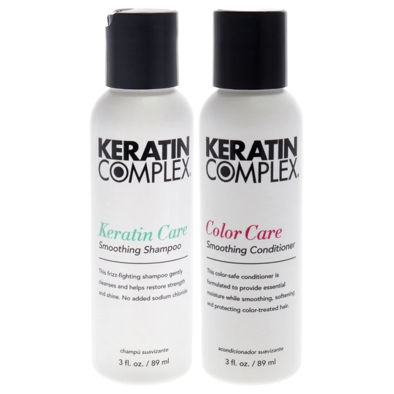 Keratin Complex Keratin Complex Kit by Keratin Complex for Unisex - 2 Pc Kit 3oz Conditioner, 3oz Shampoo 2 Pc Kit