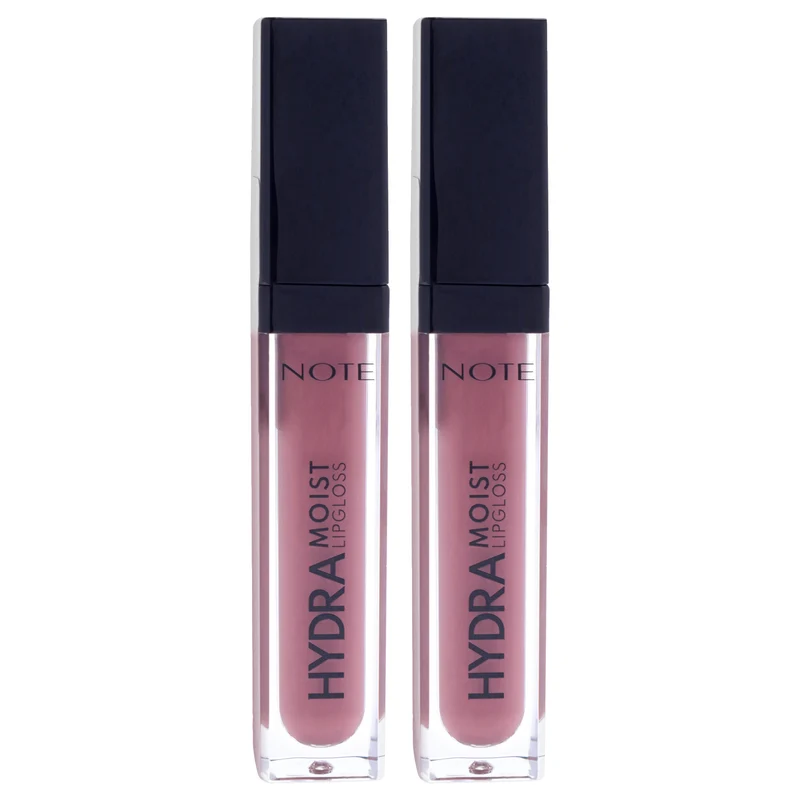 Note Cosmetique Hydramoist Lipgloss - 04 Dark Caramel by Note Cosmetique for Women - 0.2 oz Lip Gloss - Pack of 2 0.2 oz