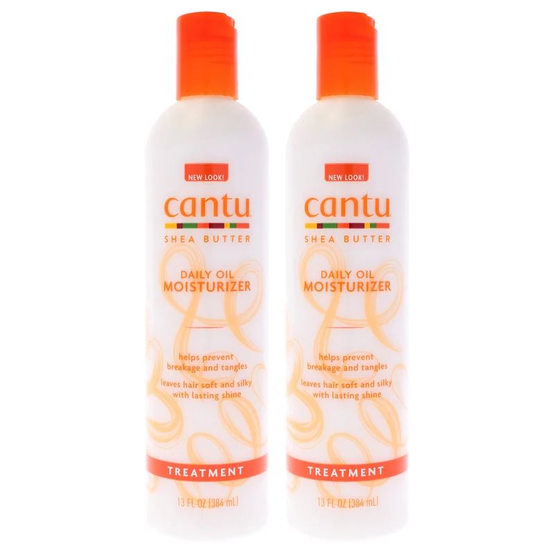 Cantu Shea Butter Daily Oil Moisturizer by Cantu for Unisex - 13 oz Moisturizer - Pack of 2 13 oz