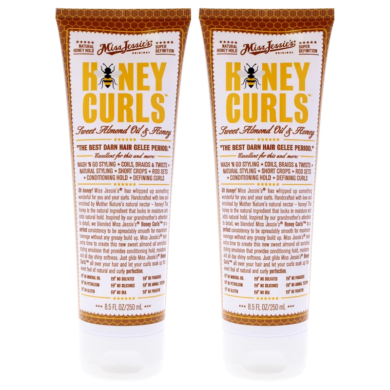 Miss Jessies Honey Curls by Miss Jessies for Unisex - 8.5 oz Emulsion - Pack of 2 8.5 oz
