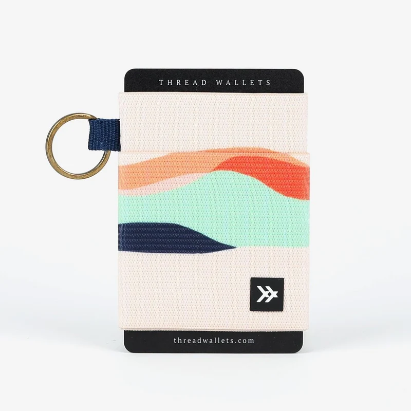 Tides Elastic Wallet TIDES TAN/GREEN/ORANGE / OS