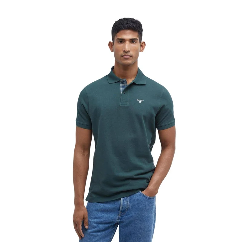 Barbour Bicolor Cotton Polo Shirt IT44 | S