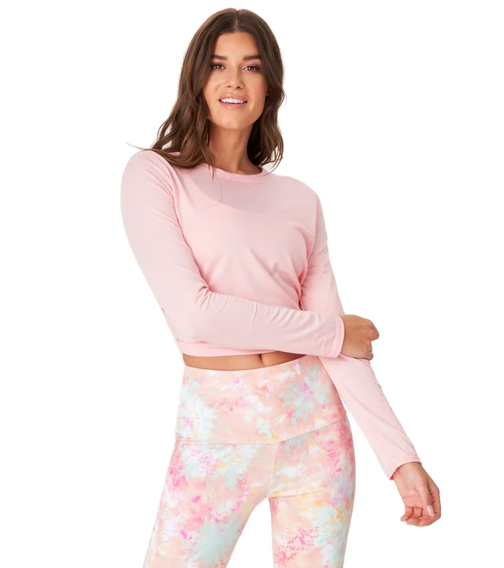 Onzie Tie Back Long Sleeve Top Petal / SM
