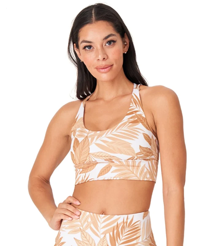 Onzie Sacred Yoga Sports Bra Desert Palm / ML