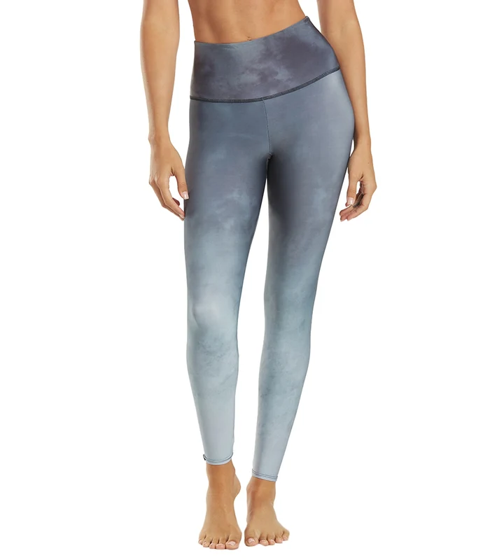 Onzie Graphic High Waisted 7/8 Yoga Leggings First Frost / XS