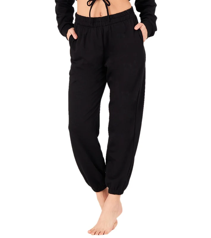 Onzie Varsity Sweatpants Black Fleece / ML