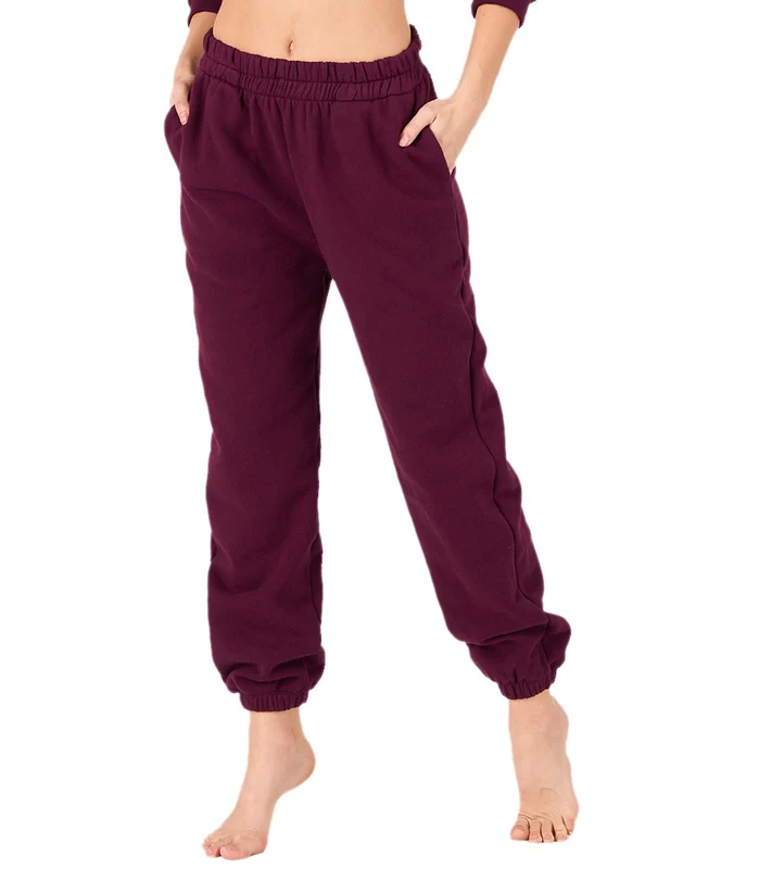 Onzie Varsity Sweatpants Fig Fleece / SM