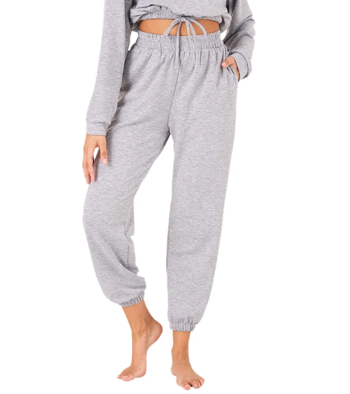 Onzie Varsity Sweatpants Heather Gray Fleece / SM