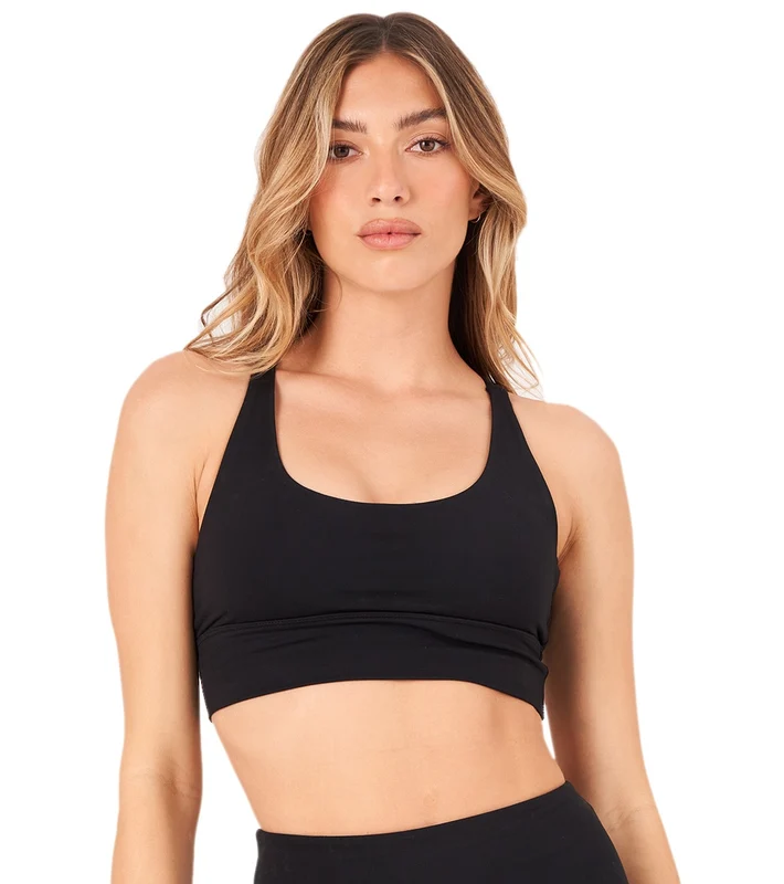 Onzie Luxe Yoga Sports Bra Black / M/L