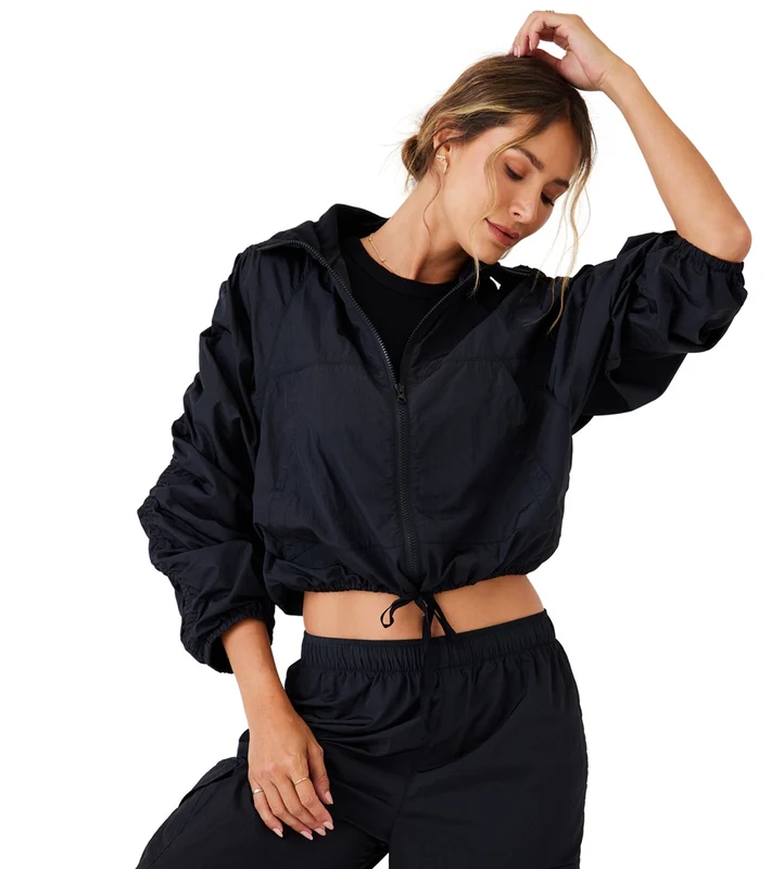 Onzie Parachute Jacket Black / SM