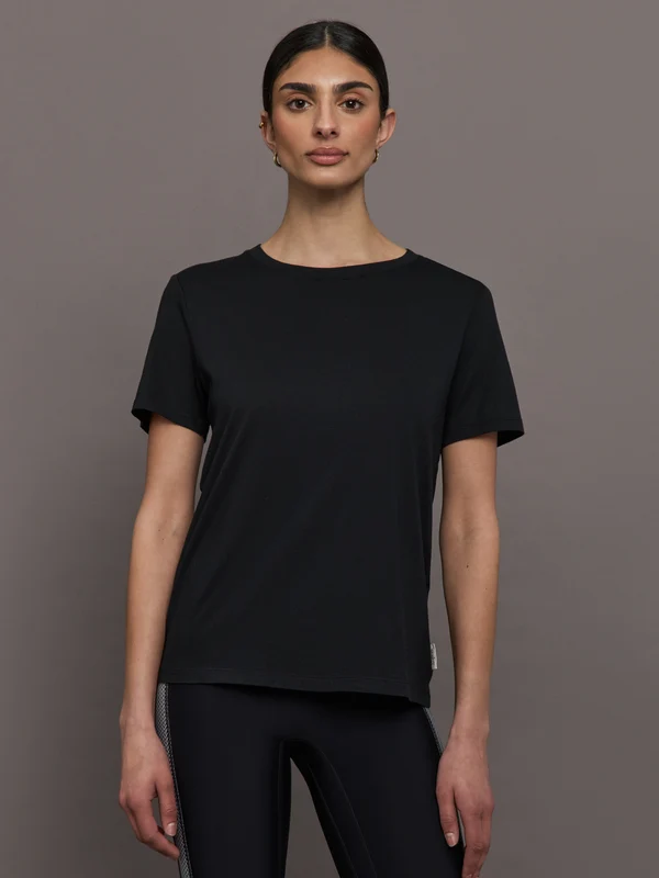 Cooper Classic Cotton Modal Tee - Black Black / XS