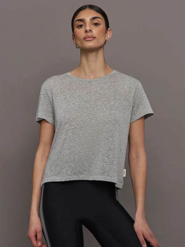 Bowery Boxy Tri-Blend Tee - Heather Grey Heather Grey / 2XL