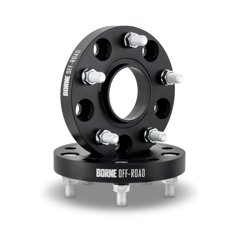 Mishimoto Wheel Spacers - 5x139.7 - 77.8CB - 25 - 1/2 - Black