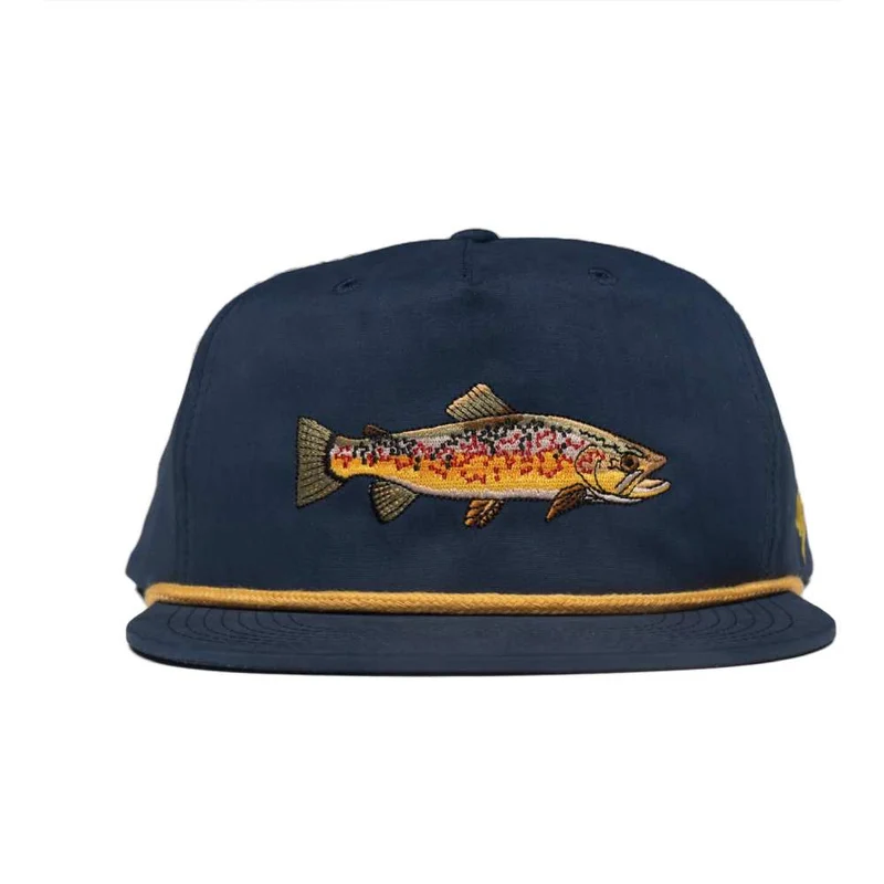 Brown Trout Hat NAVY / OS