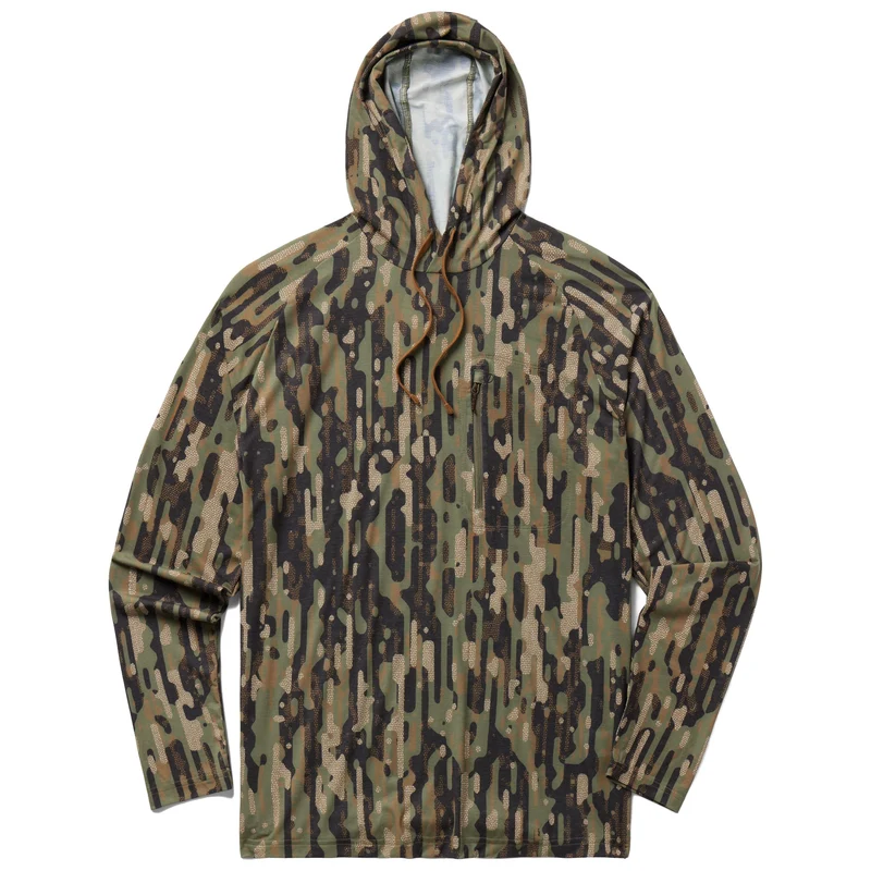 Duck Camp Men's Lightweight Performance drirelease Hoodie Woodland / M