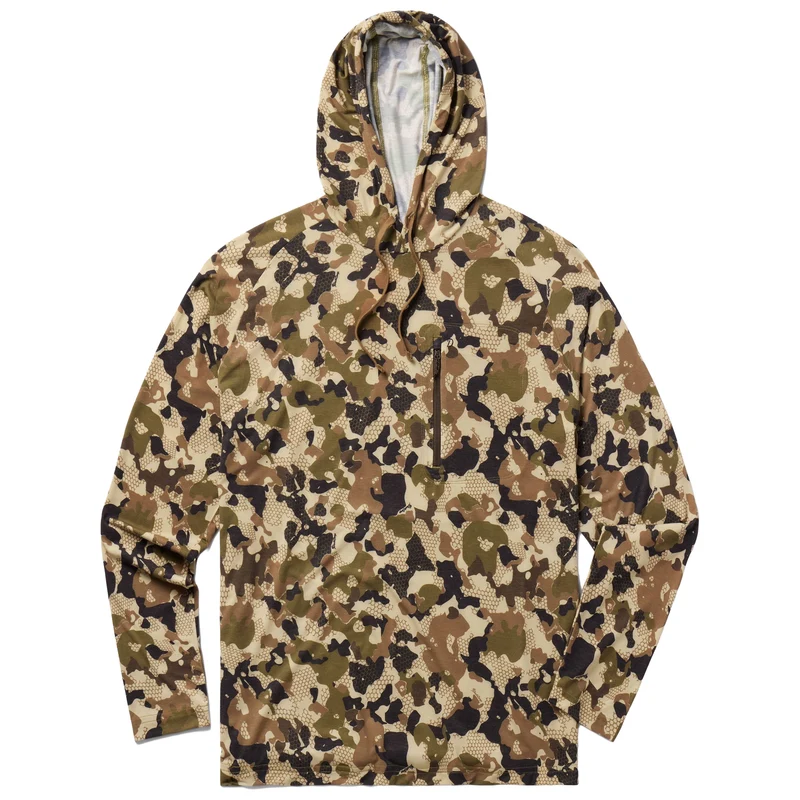 Duck Camp Men's Lightweight Performance drirelease Hoodie Wetland / M