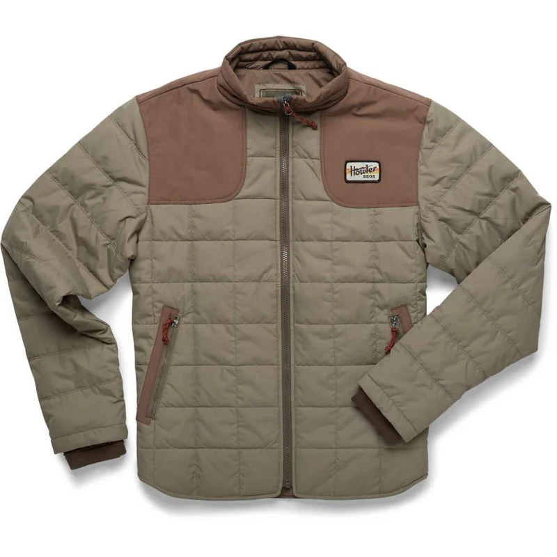 Howler Brothers Men's Merlin Insulated Jacket MOUNTAIN GREEN/TEAK / LARG